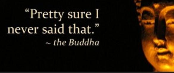 funny buddha quote